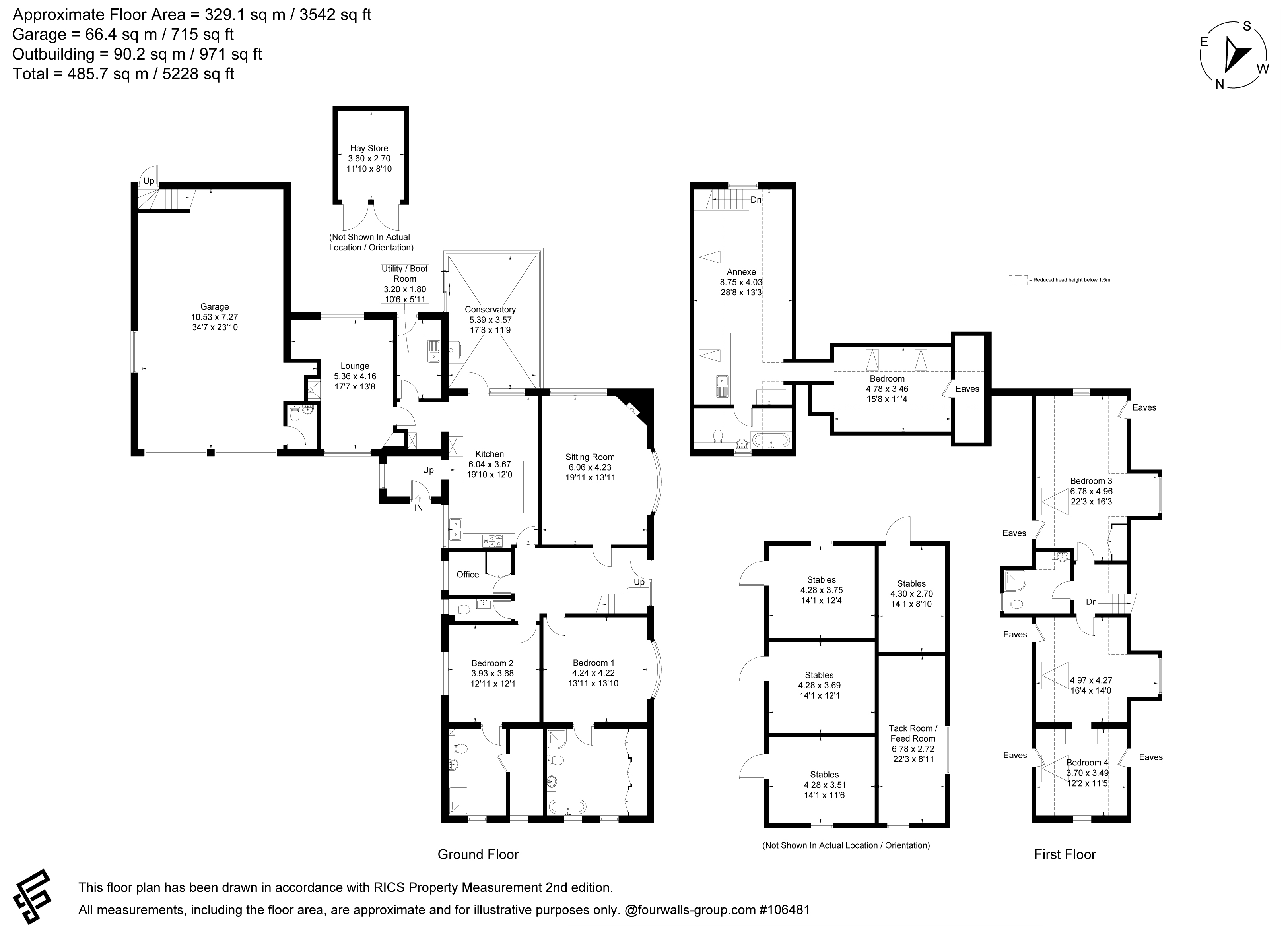 Montana, Ings Lane, Louth floorplan