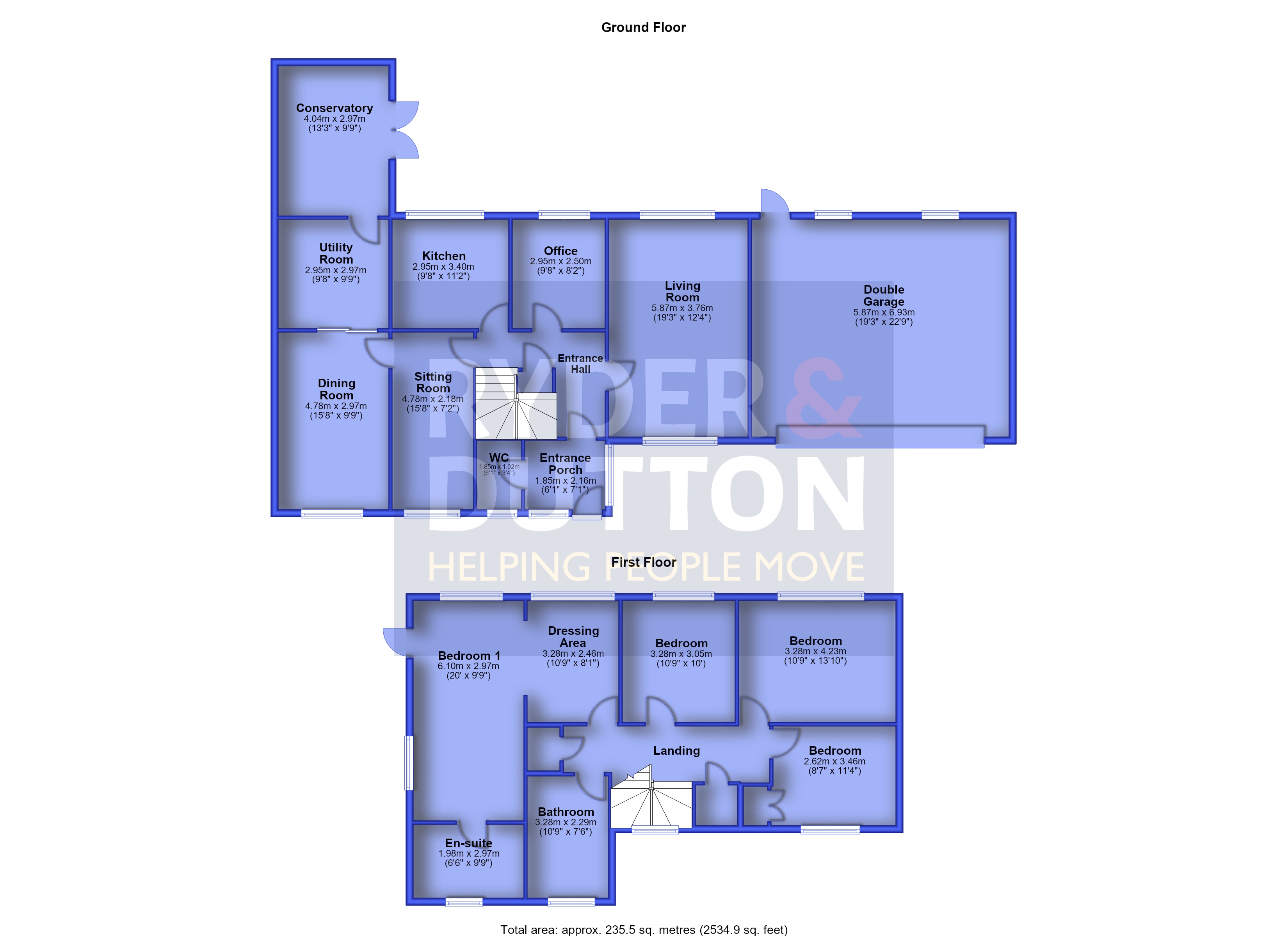 Heath Road, Derbyshire floorplan