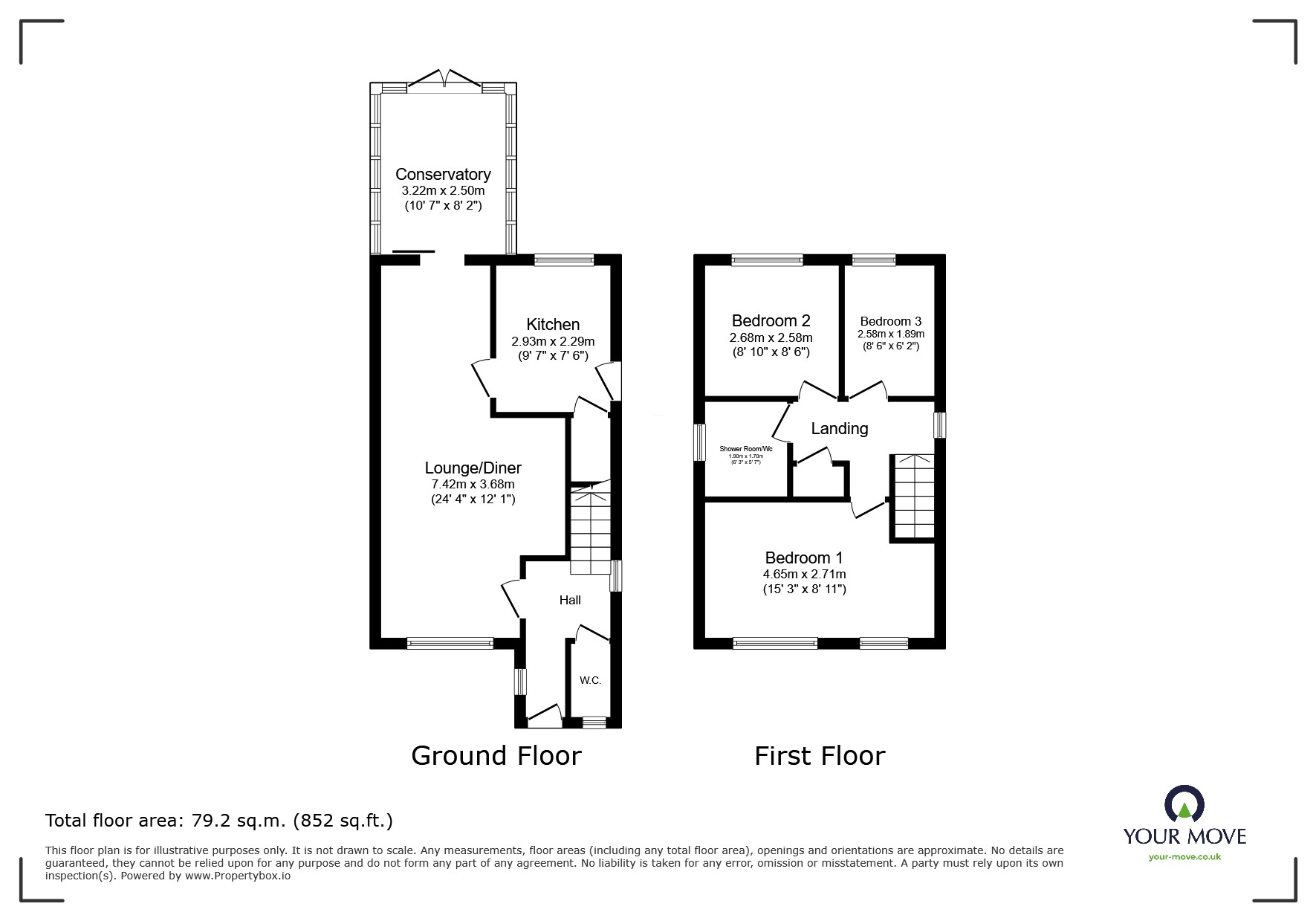 2, Verger Close, Doncaster floorplan