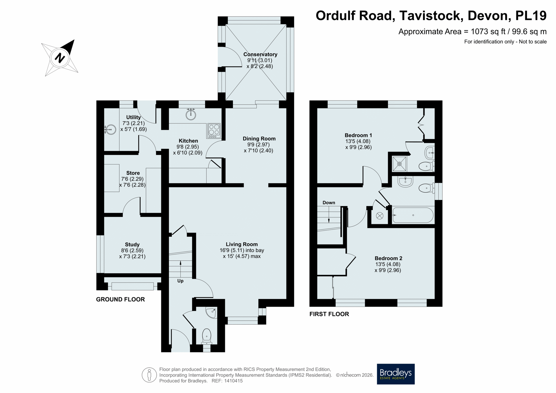 16, Ordulf Road, Devon floorplan