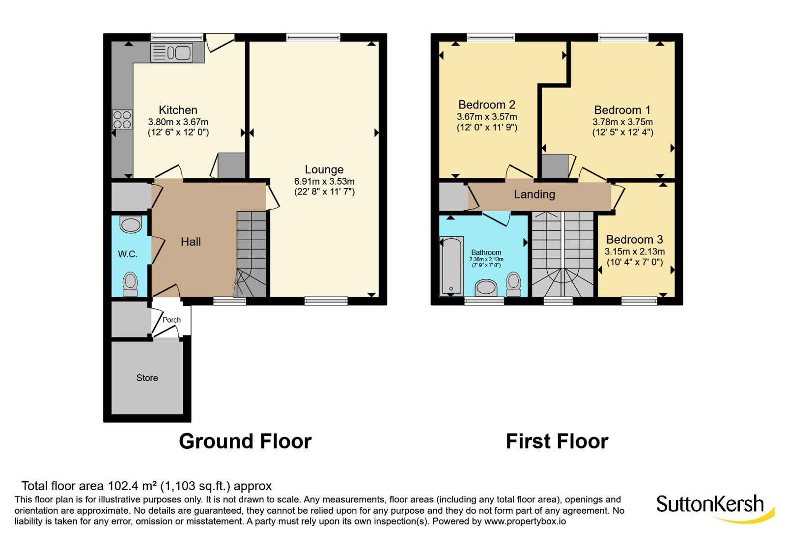 8, Cloudberry Close, Merseyside floorplan