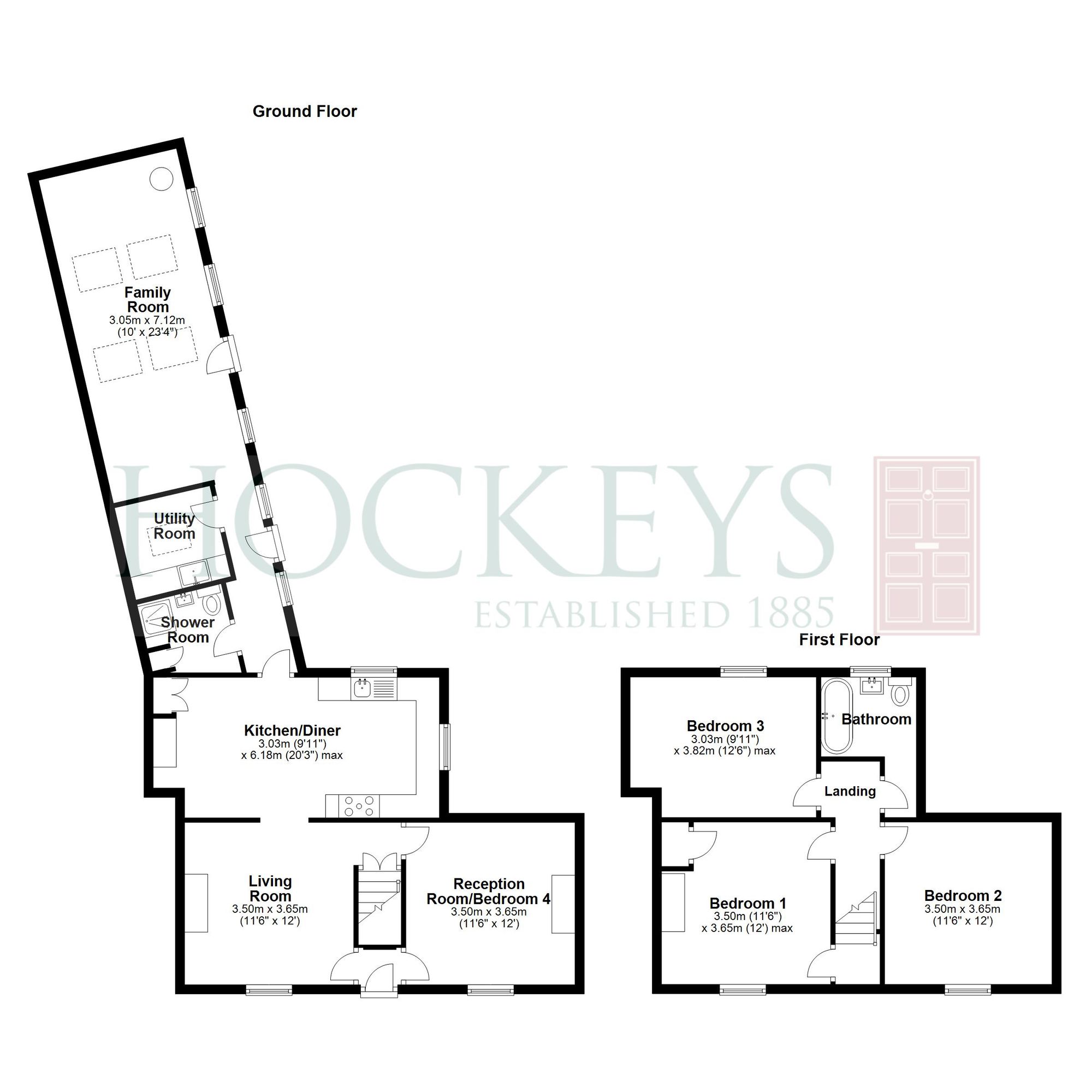 2 Rampton End, Cambridge floorplan