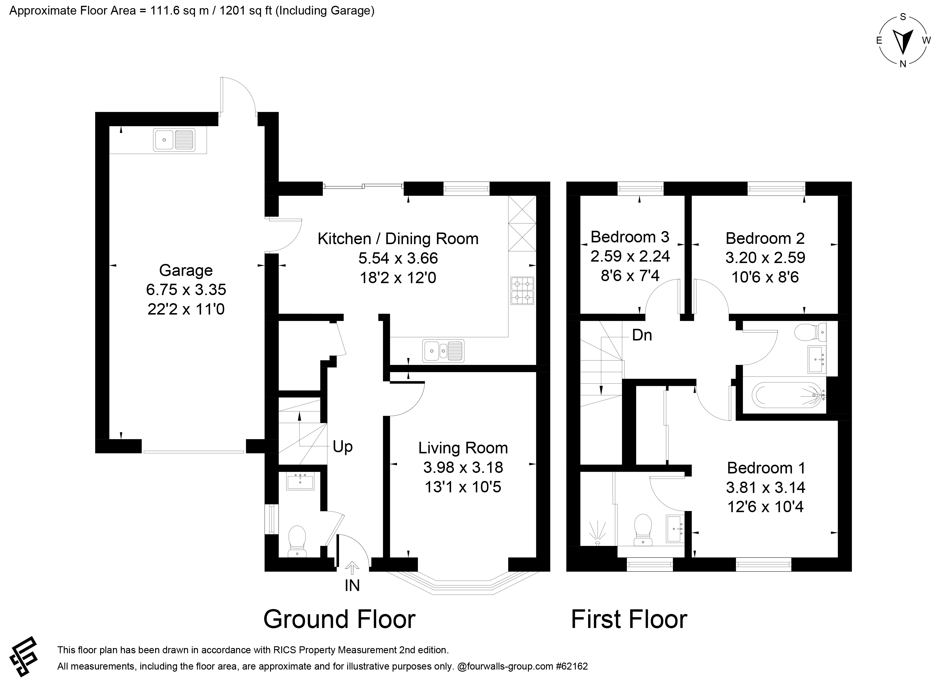7, Fine Acres Rise, Stockbridge floorplan