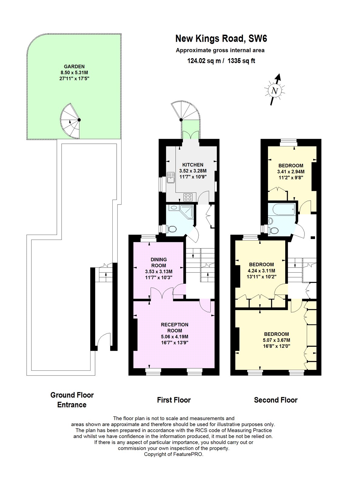 3 Bedrooms Flat to rent in New Kings Road, London SW6