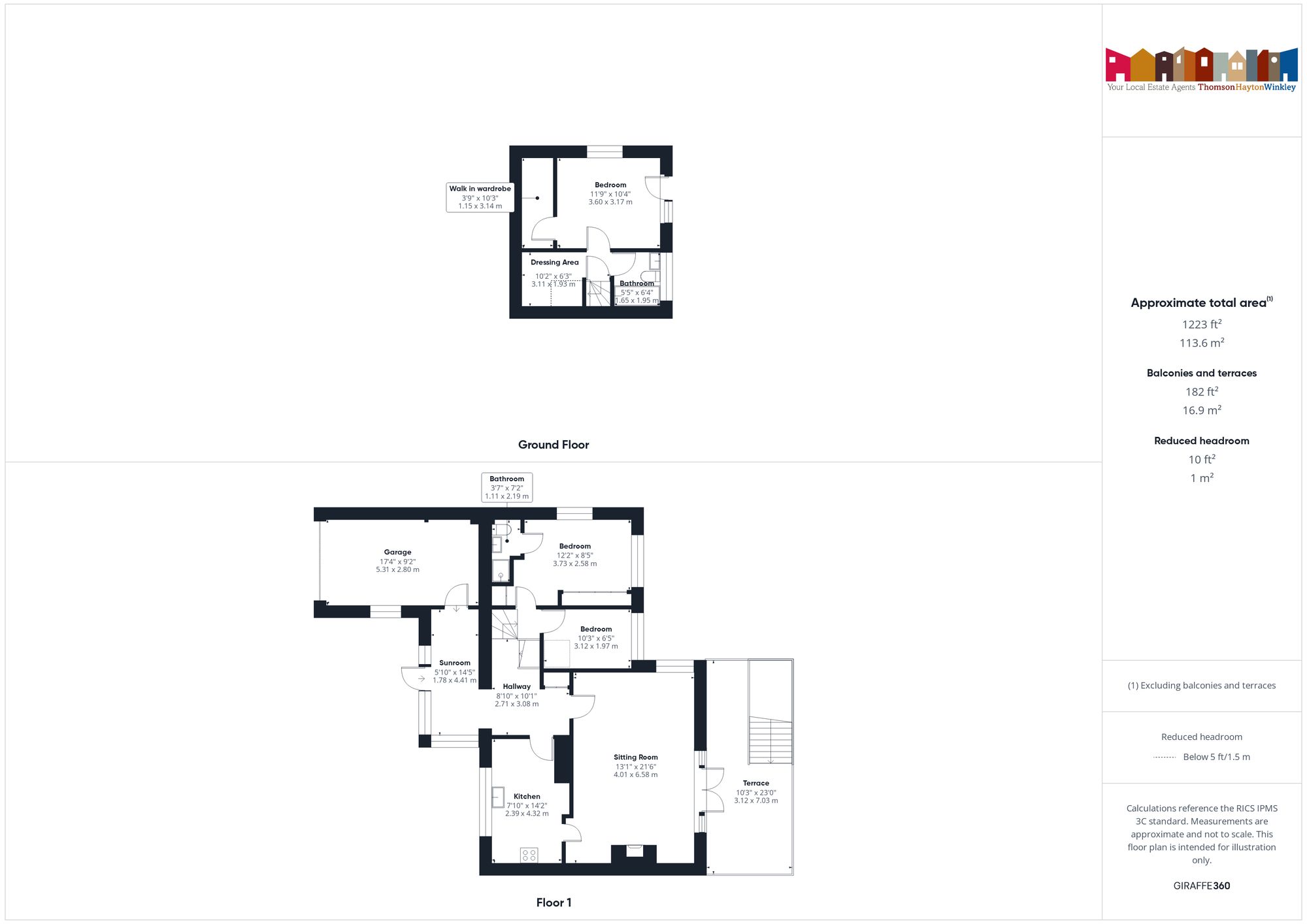 Moss Lea Brantfell Road, Windermere floorplan
