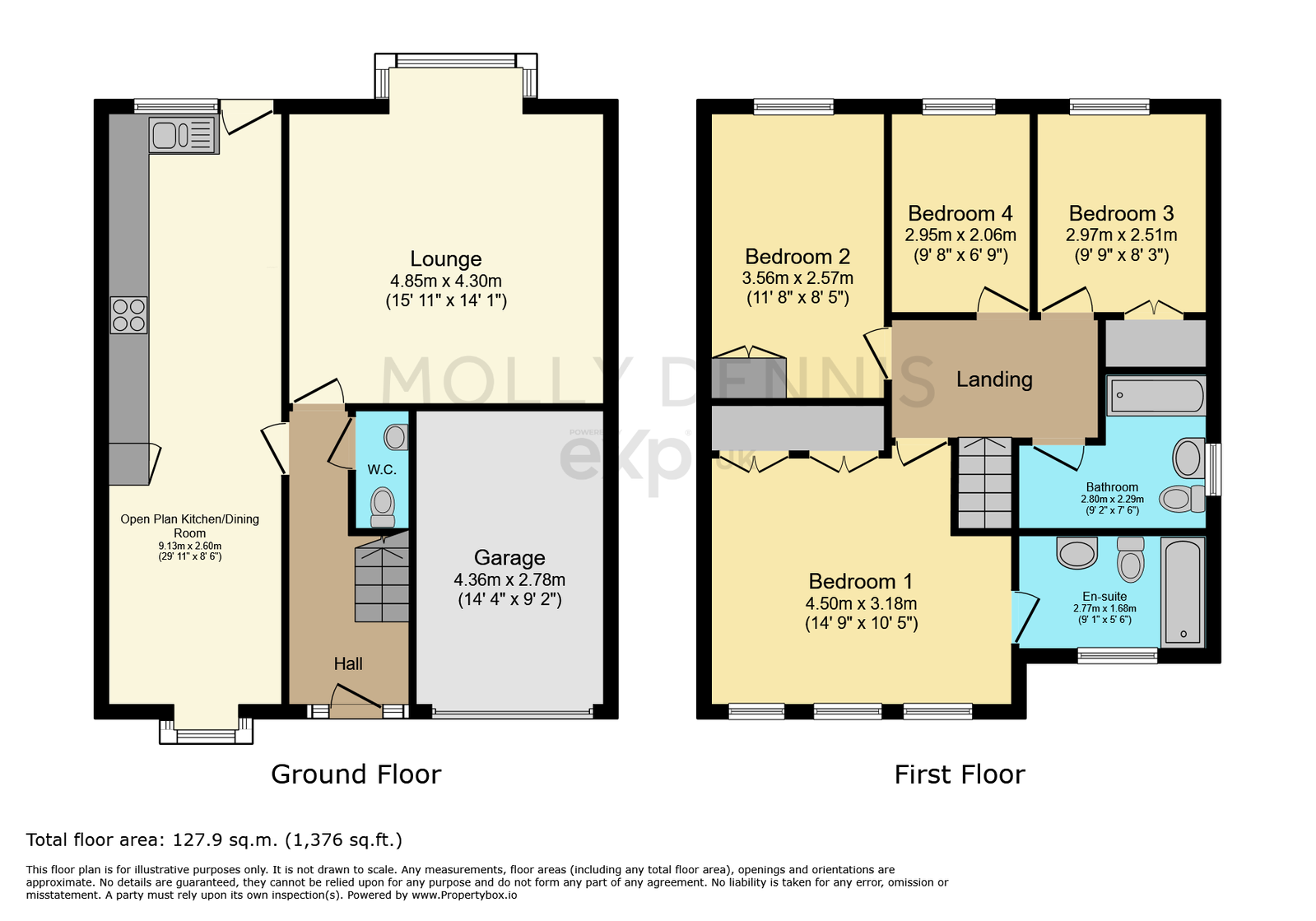 41, Claymar Drive, Swadlincote floorplan