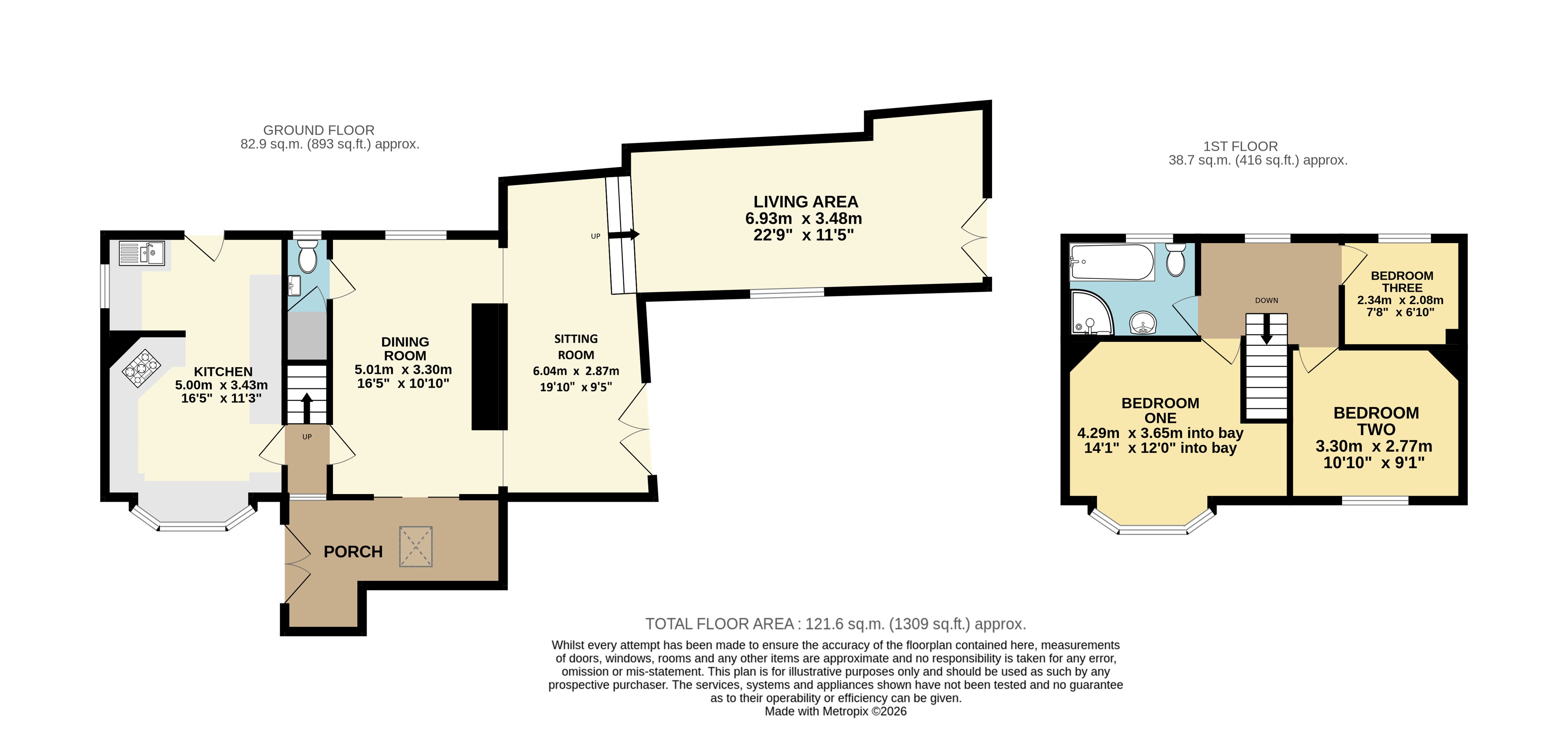 Eversley,, Chalk Hill, Bedfordshire floorplan