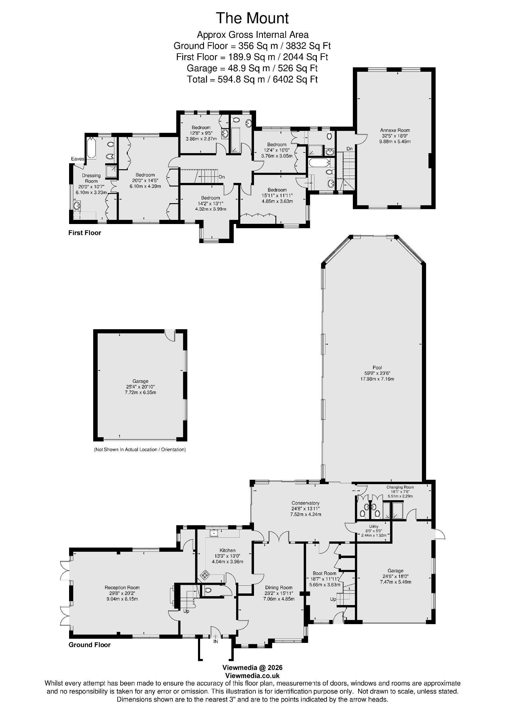 Sutton Thatch, Esher floorplan