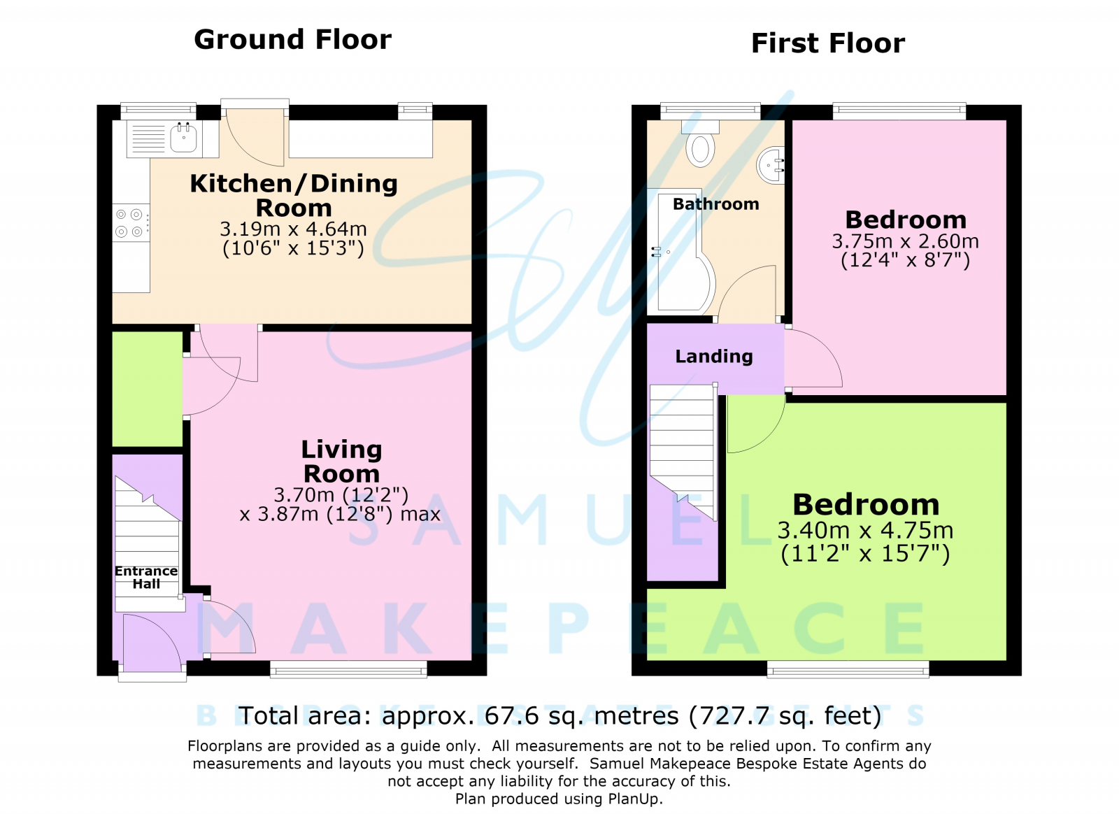 26 Ridge Road, Sandyford, Stoke-on-Trent floorplan