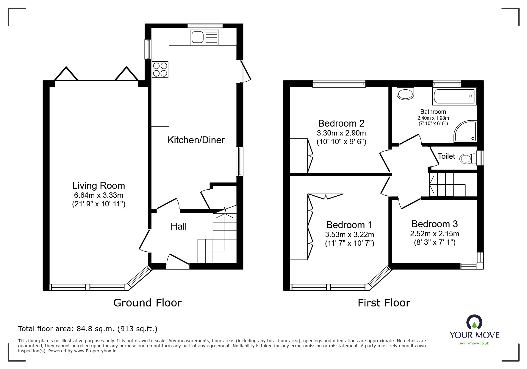 87, Humphrey Park, Manchester floorplan