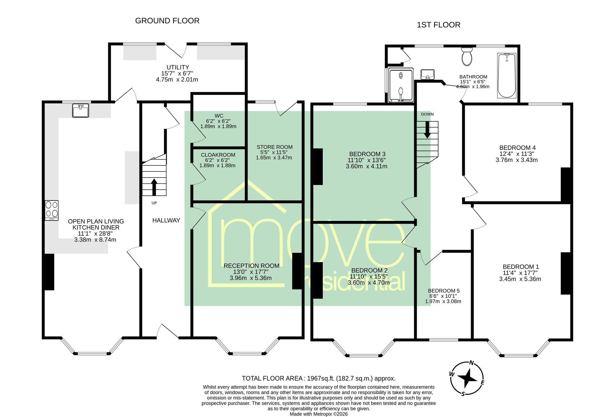 49 Cecil Road, Birkenhead floorplan