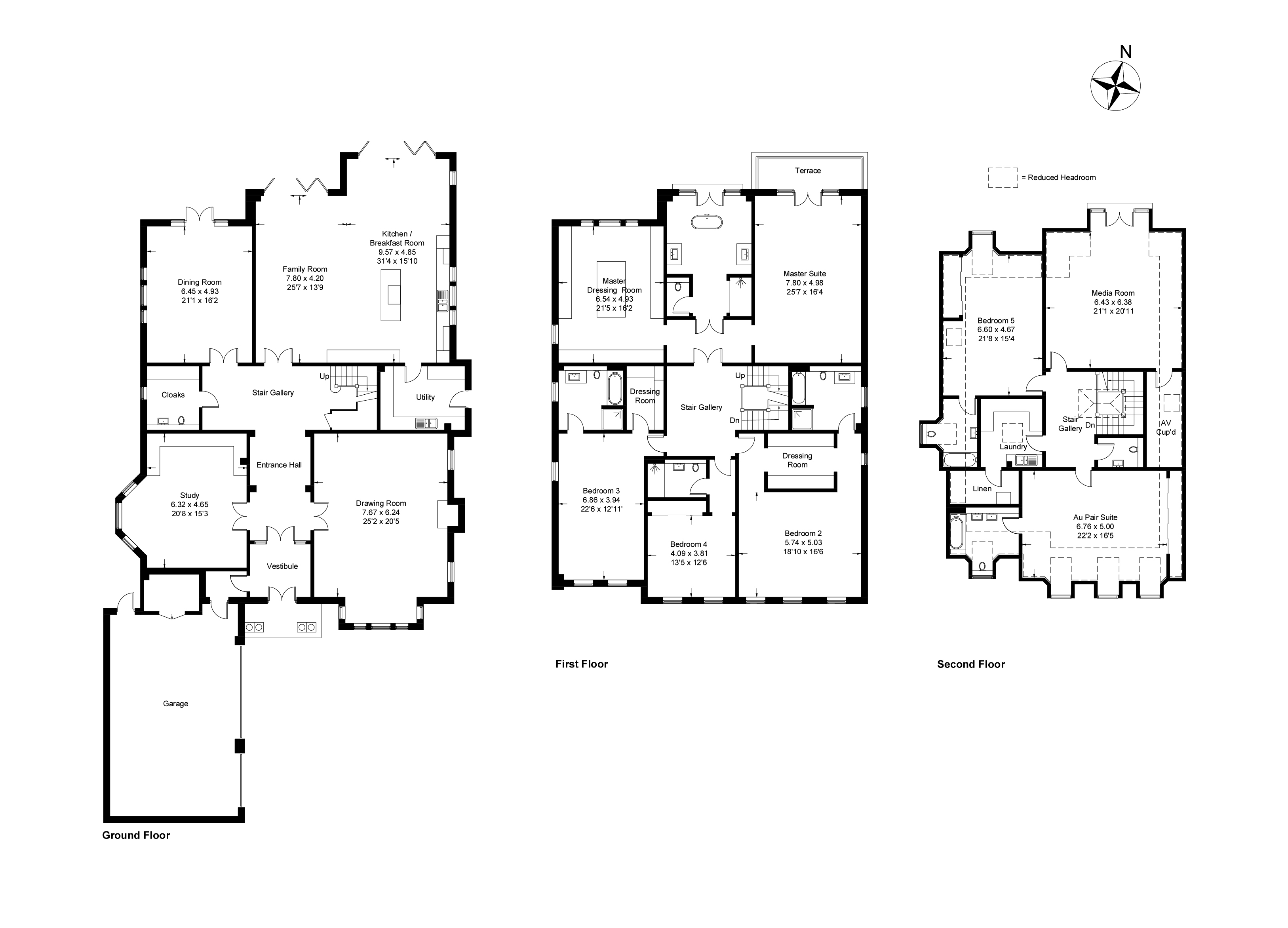 Eaton Park Road, Cobham, Surrey KT11, 6 bedroom detached house for sale