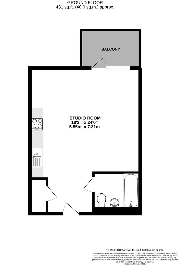28, Panorama Apartments, Harefield Road, Uxbridge floorplan