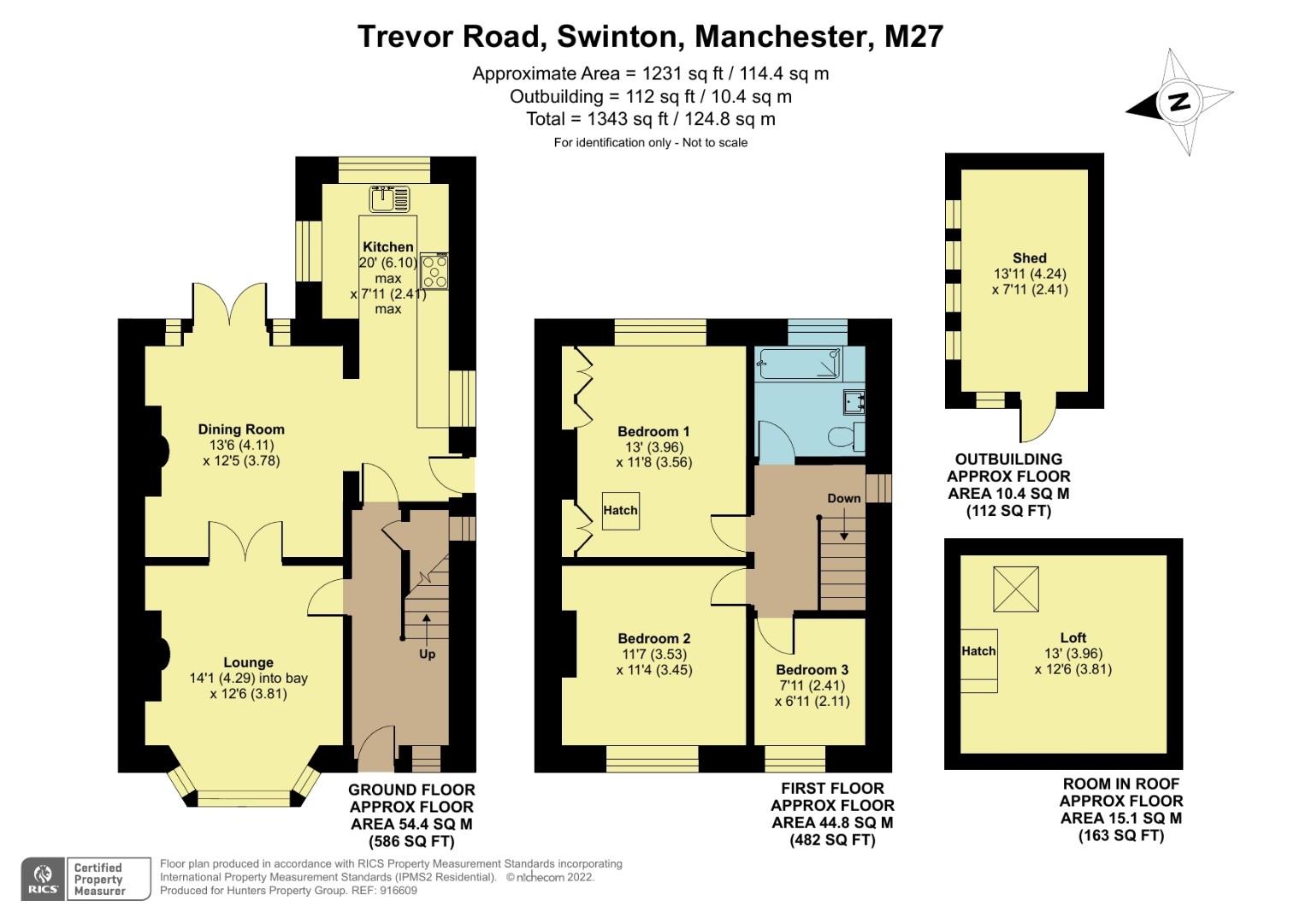 Trevor Road, Swinton, Manchester M27, 3 bedroom semidetached house for