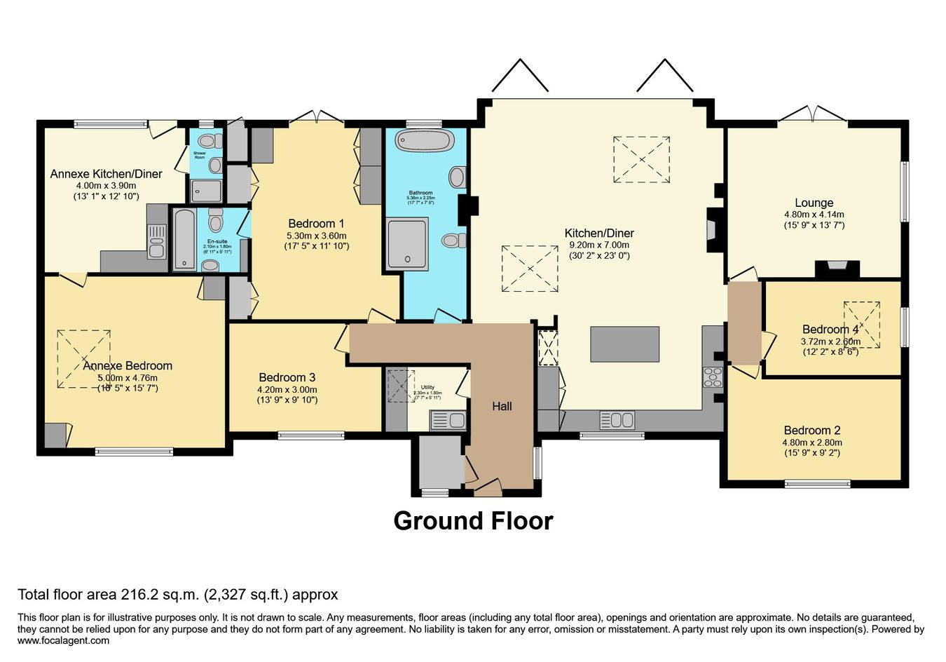 The Spinneys, Poplar Road, Tenterden floorplan