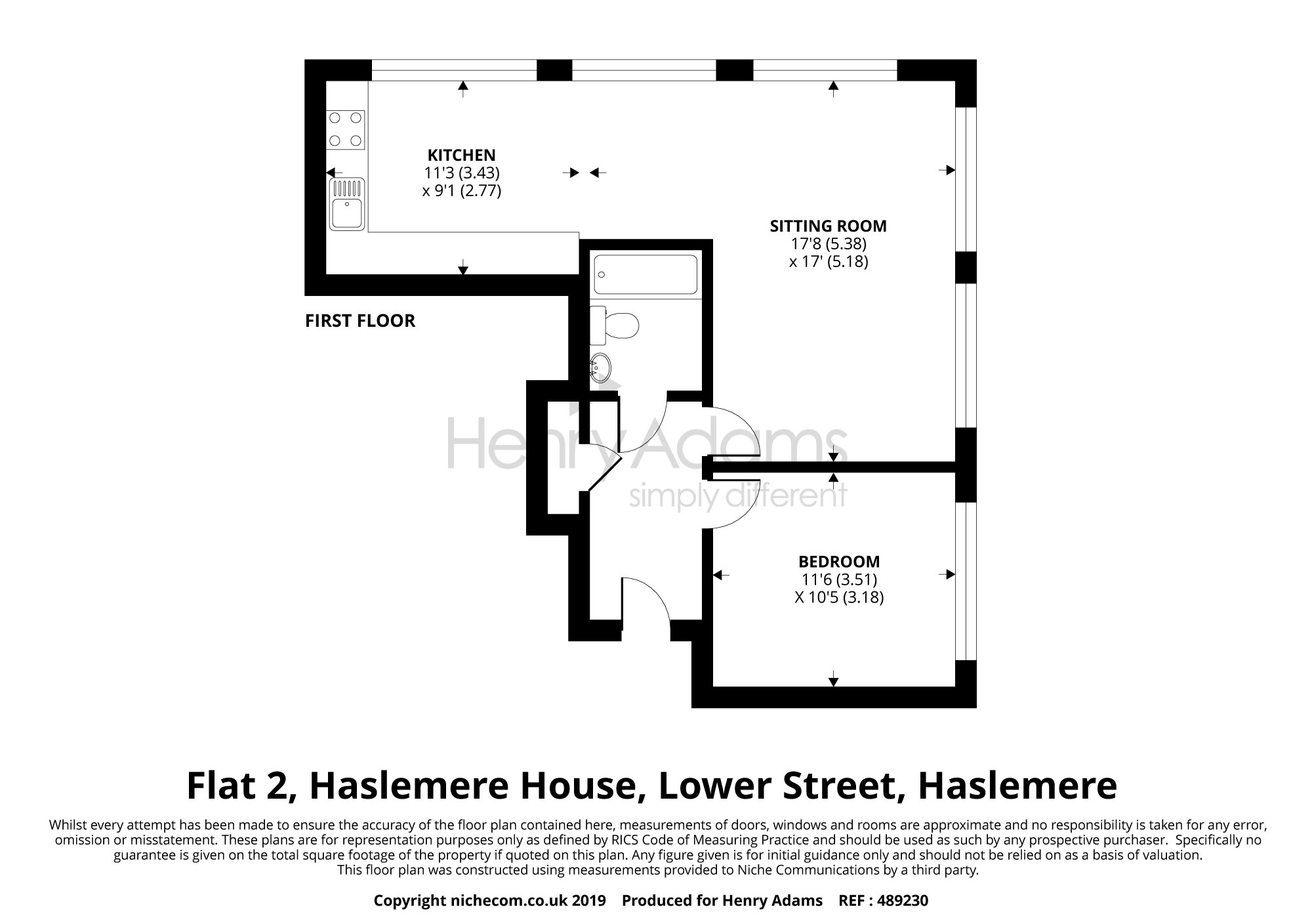 1 Bedrooms  for sale in Haslemere House, Lower Street, Haslemere GU27