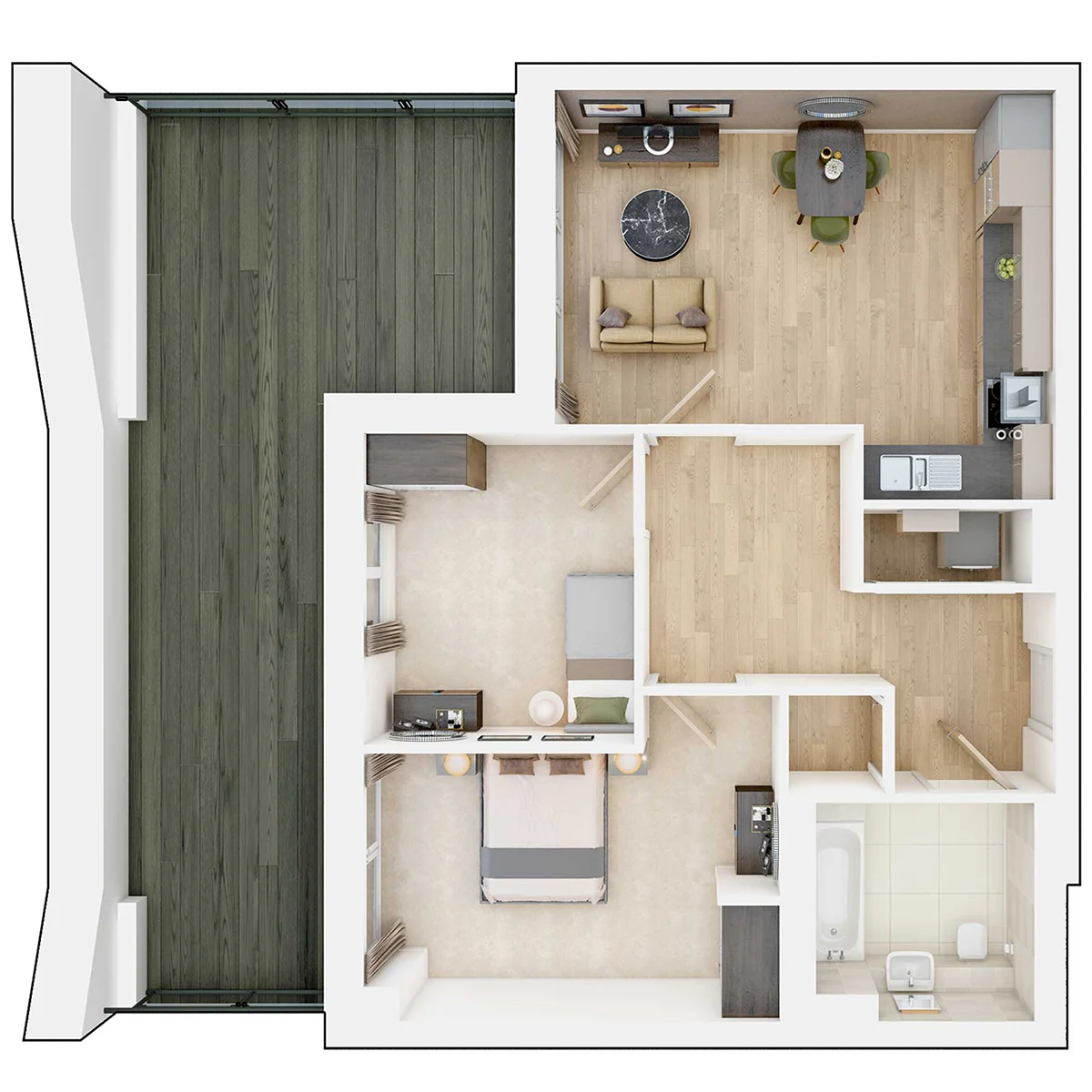 Leven Road, London floorplan
