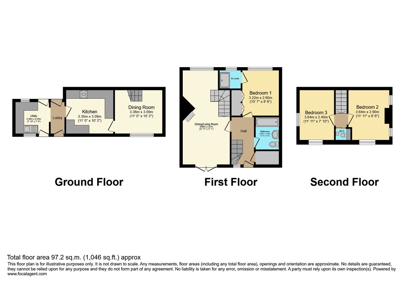 Ferndale, Pontesbury Hill, Shrewsbury floorplan