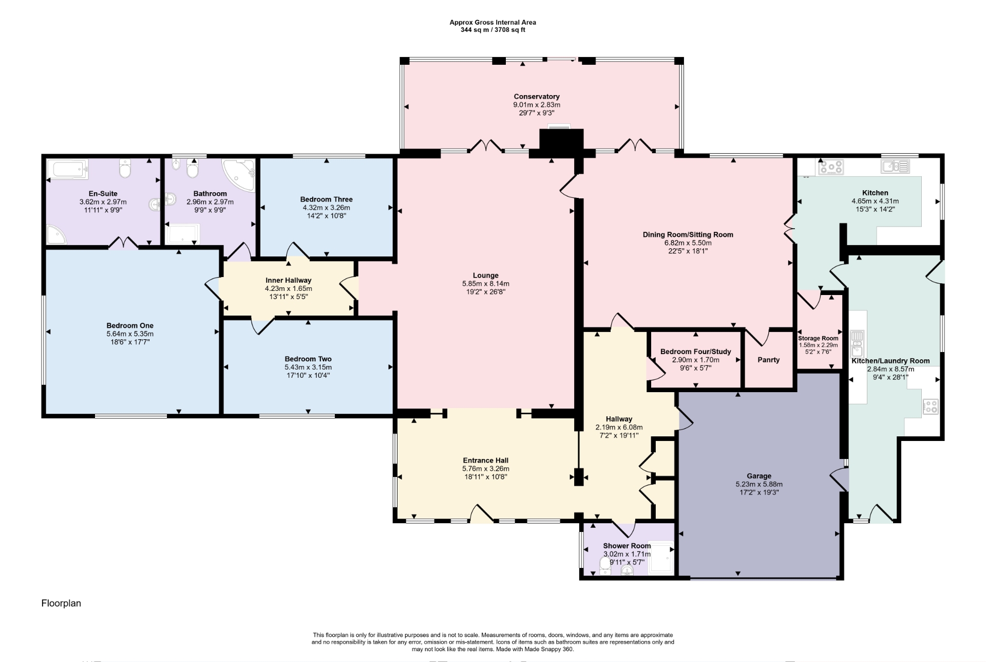 Meadow Bank, Skegness Road, Skegness floorplan