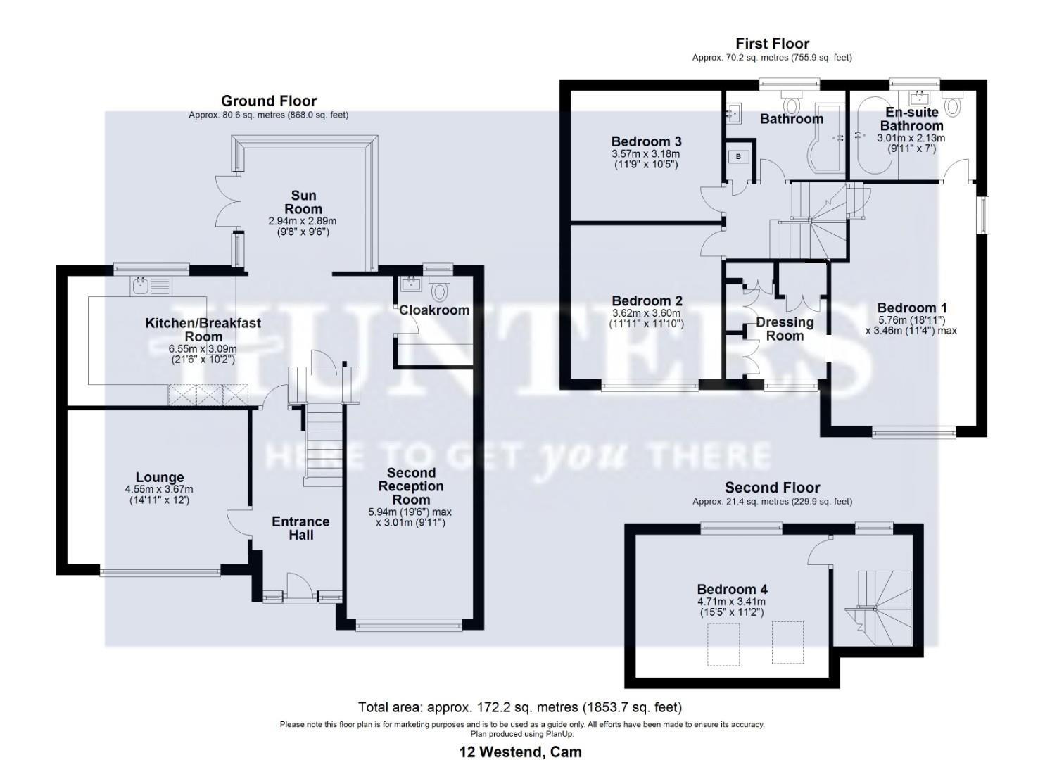 12, Westend, Cam floorplan