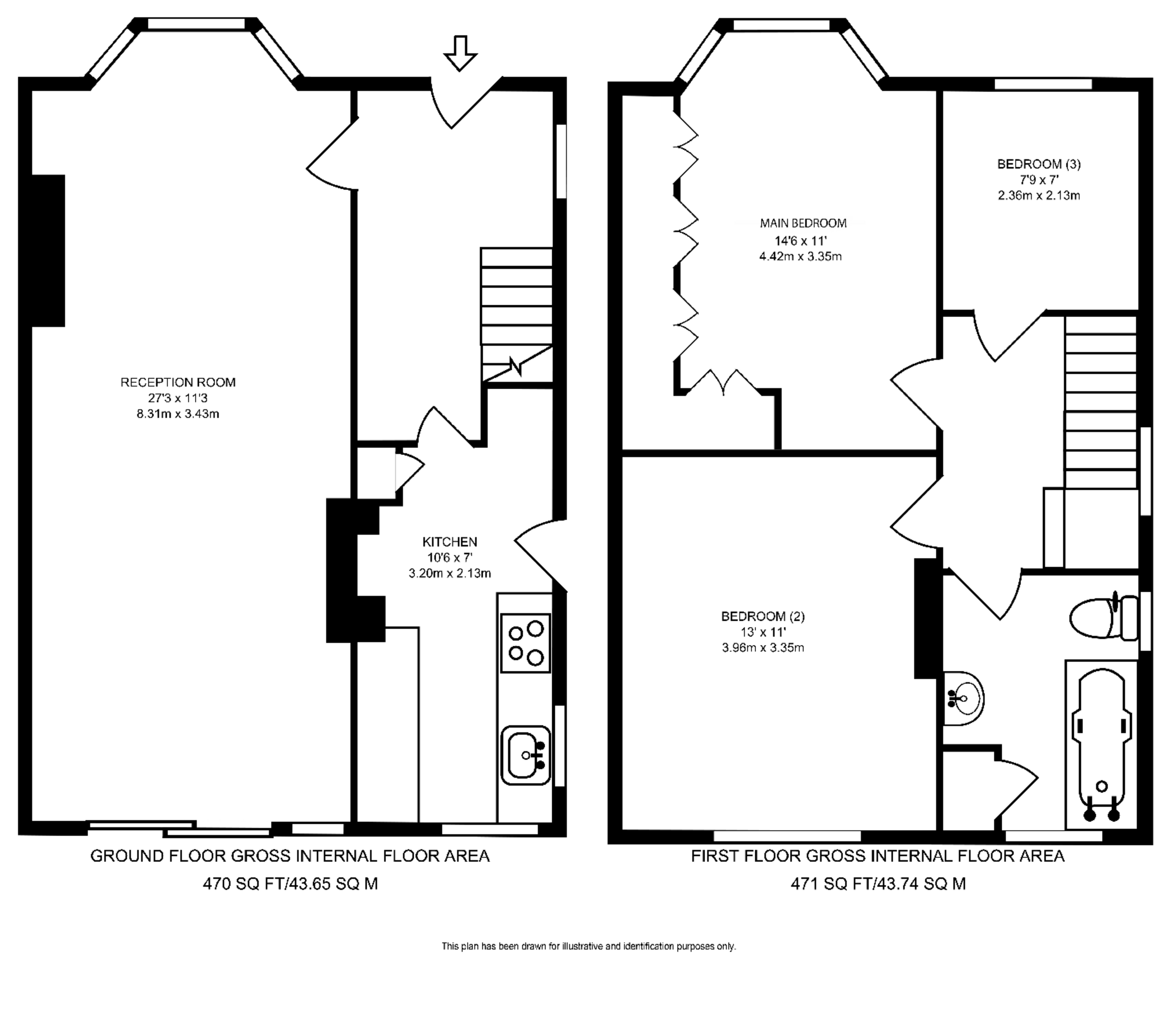 Aldershot Road, Guildford floorplan
