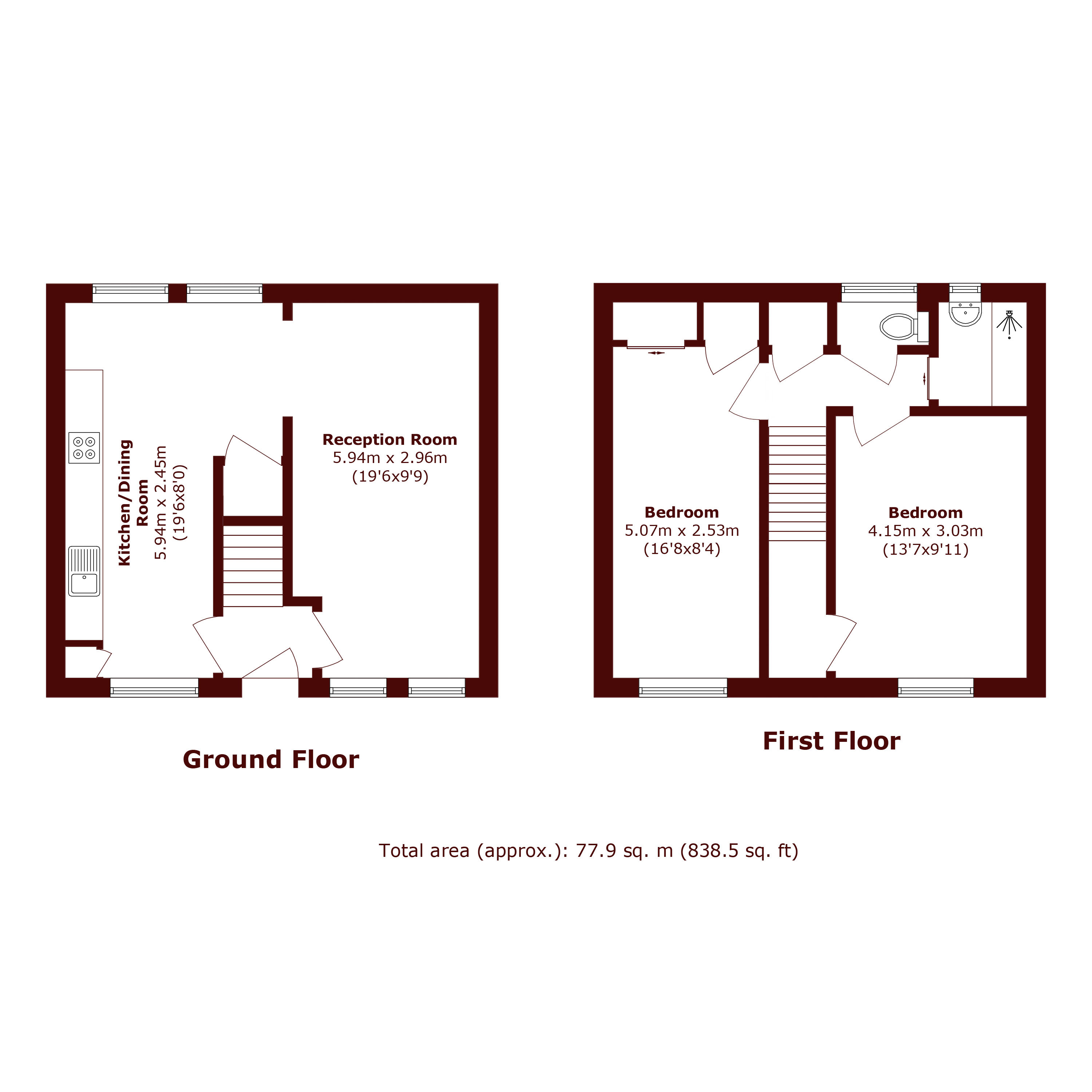 28, Hickin Close, London floorplan