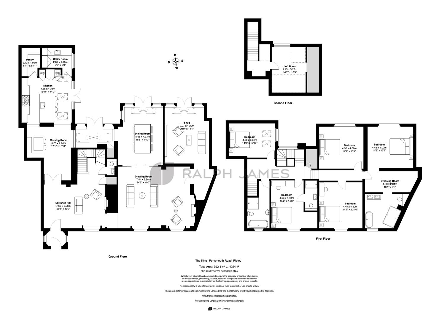 The Kilns, Portsmouth Road, Woking floorplan
