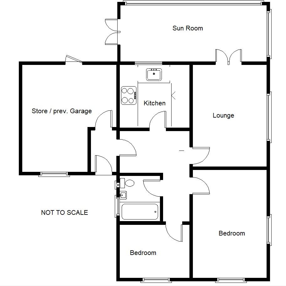 1, Greenacre Close, Bideford floorplan