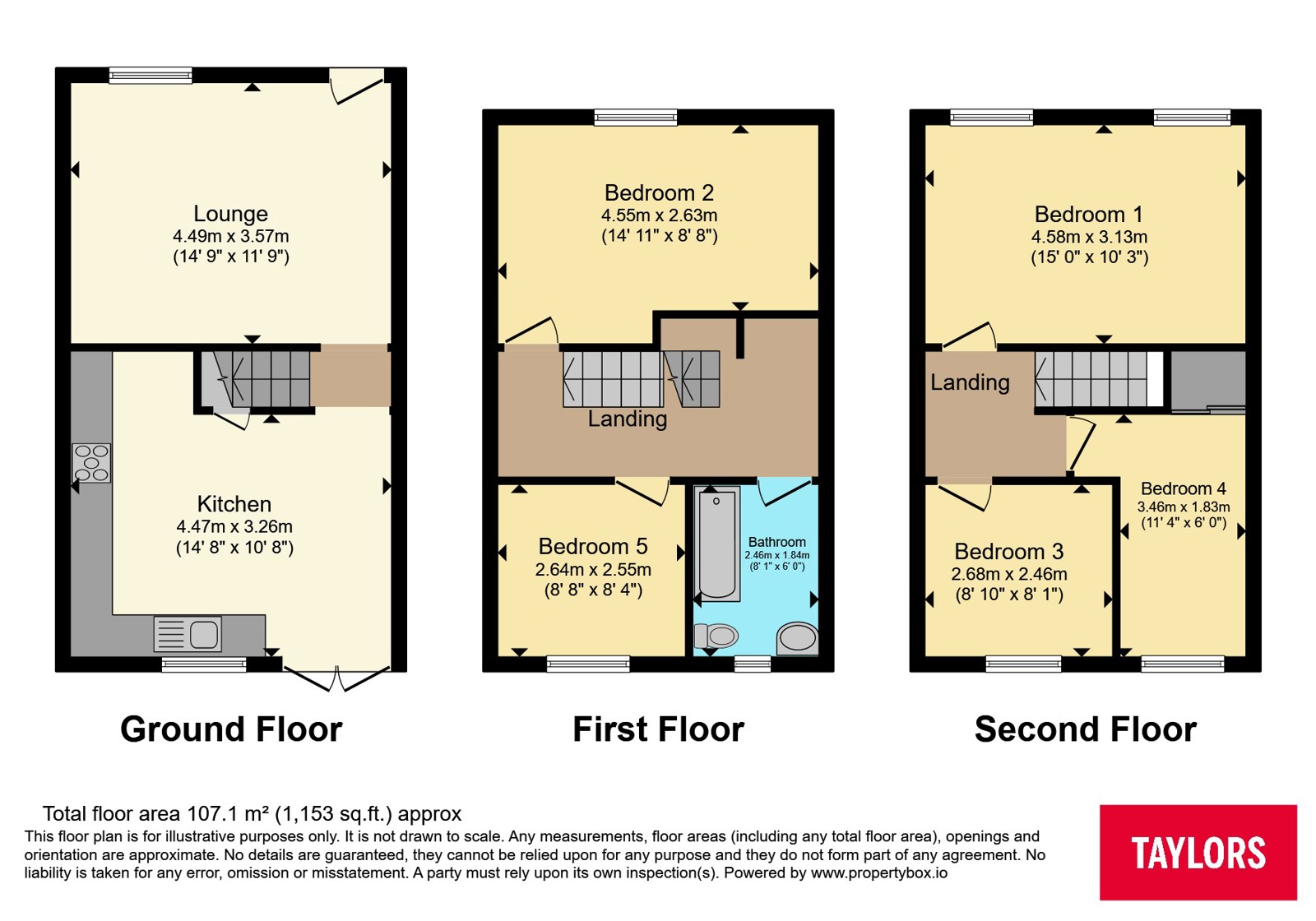 58, Austen Paths, Hertfordshire floorplan