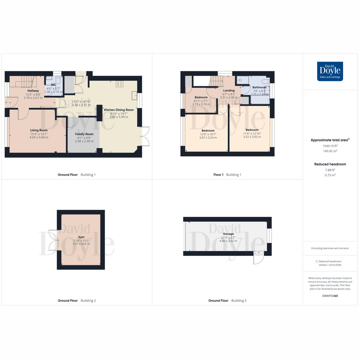 28, Bartel Close, Leverstock Green floorplan