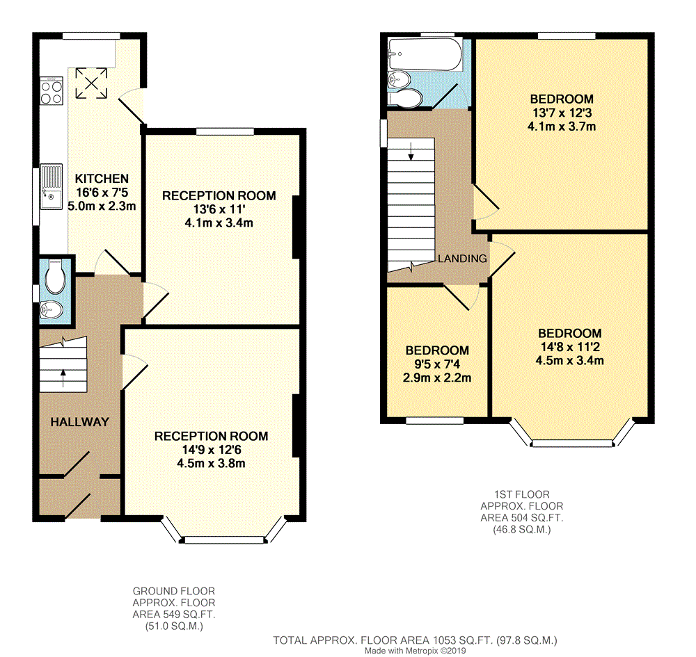 126, Ridgeway Lane, Bristol floorplan