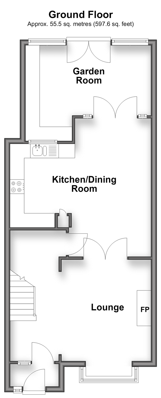 Moneyfield Avenue, Portsmouth floorplan
