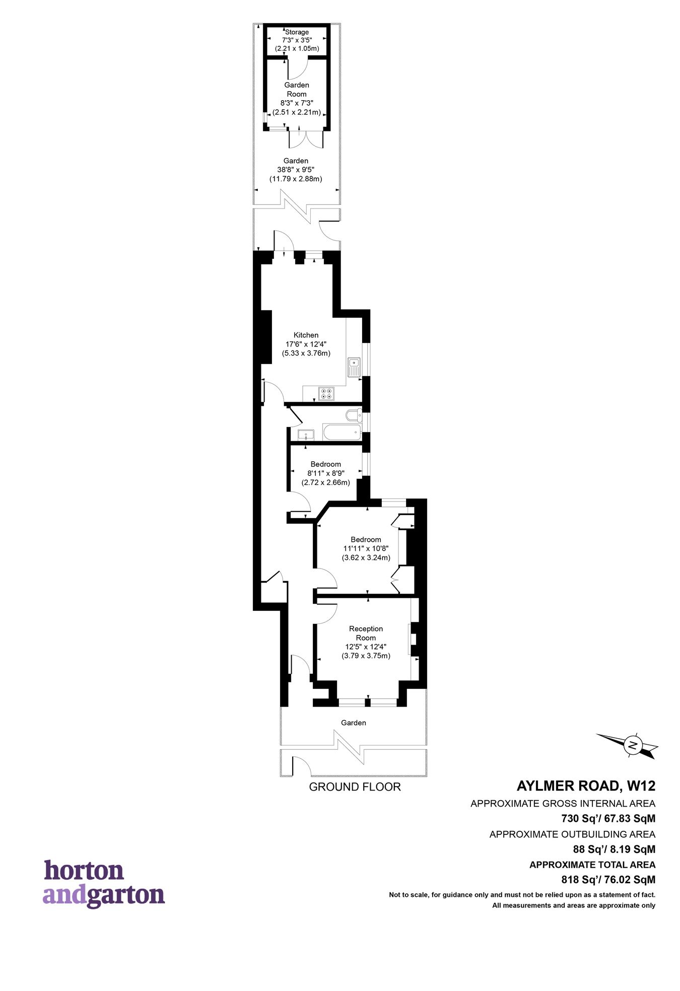 Aylmer Road, Shepherd's Bush floorplan