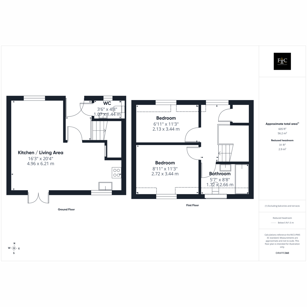 5, Nightingale Close, Saxmundham floorplan