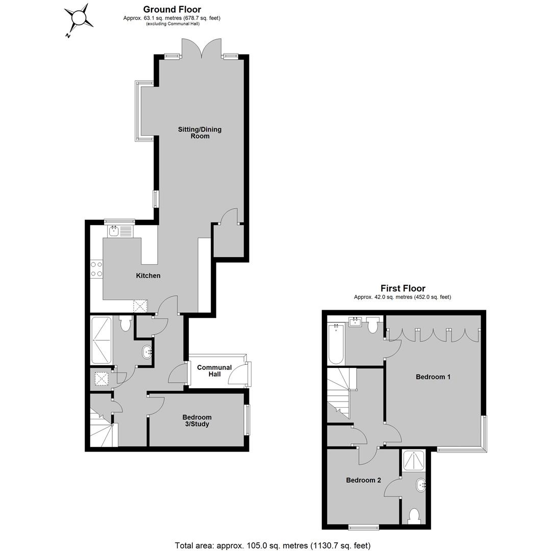 1, Saltway Court, West Cliff, Whitstable floorplan
