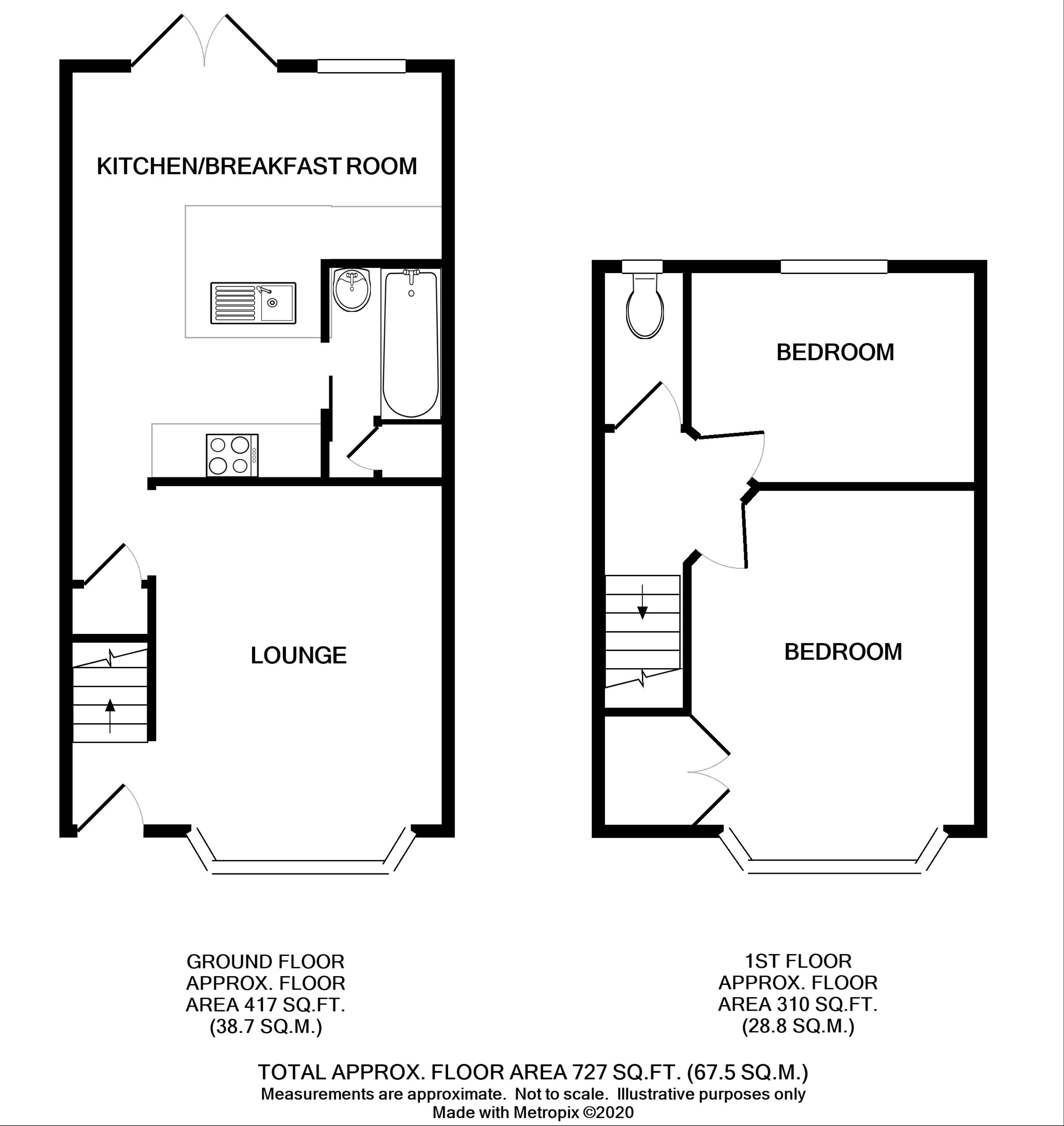 2 bed terraced house for sale in Buckhurst Avenue, Carshalton, Surrey