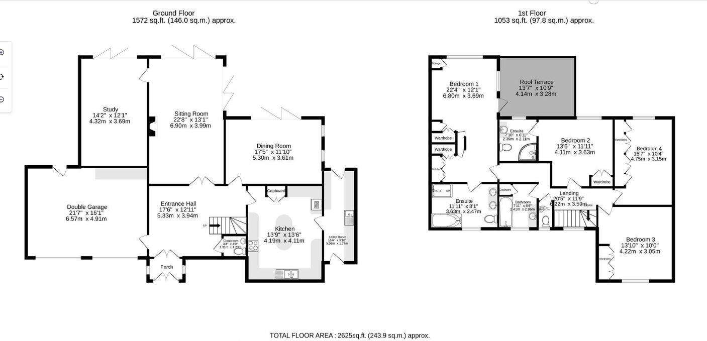 40, Brookmans Avenue, Brookmans Park floorplan