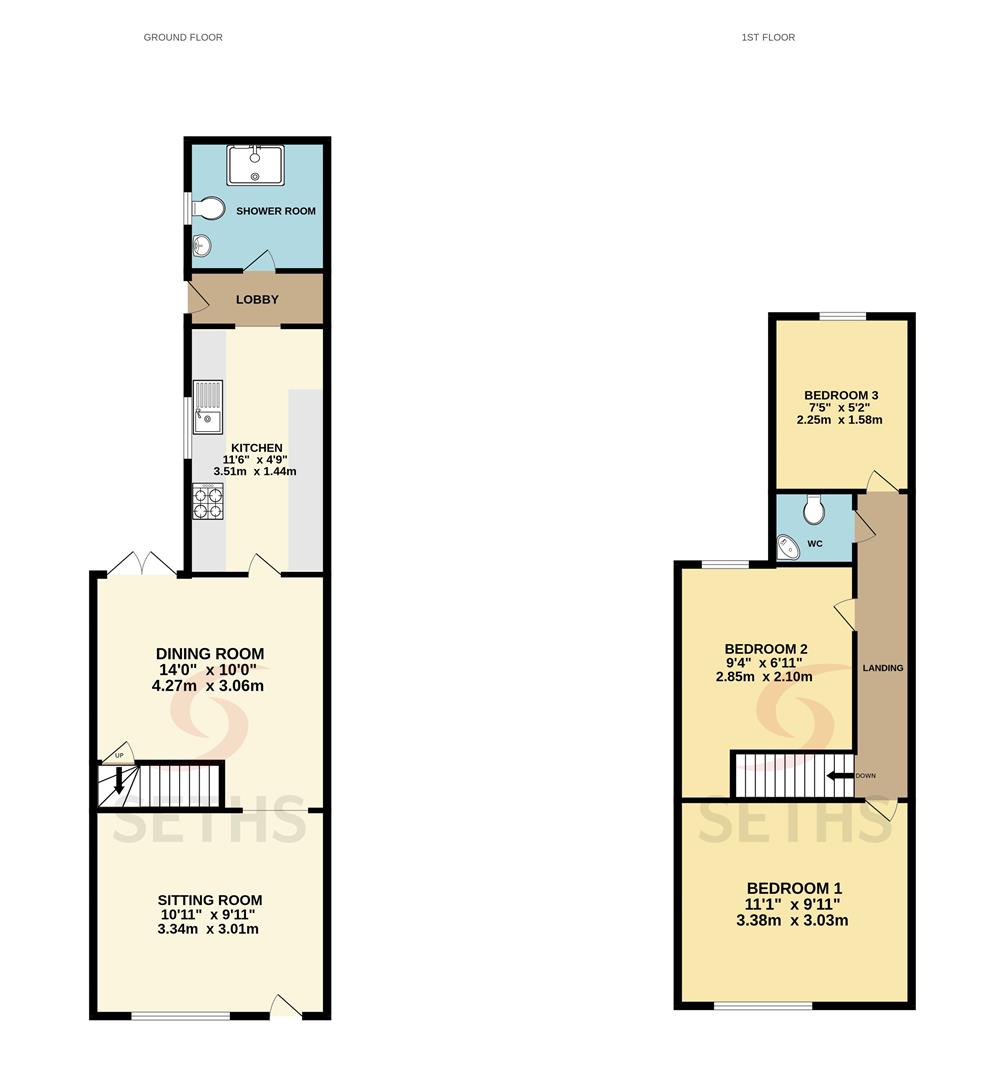 6, Barker Street, Leicester floorplan