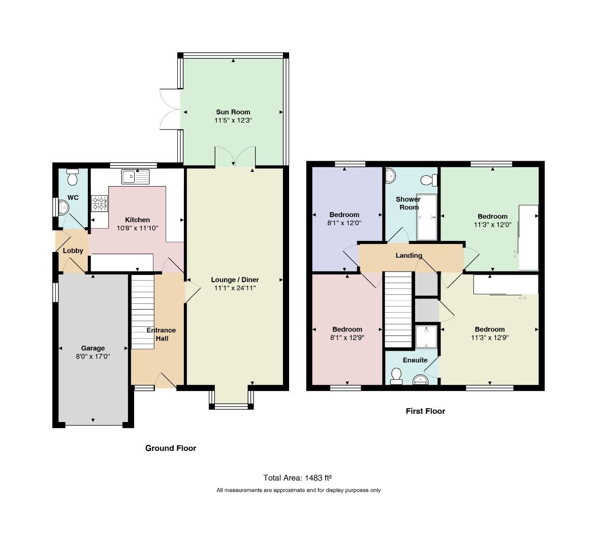 10, Redwood Drive, Wing floorplan