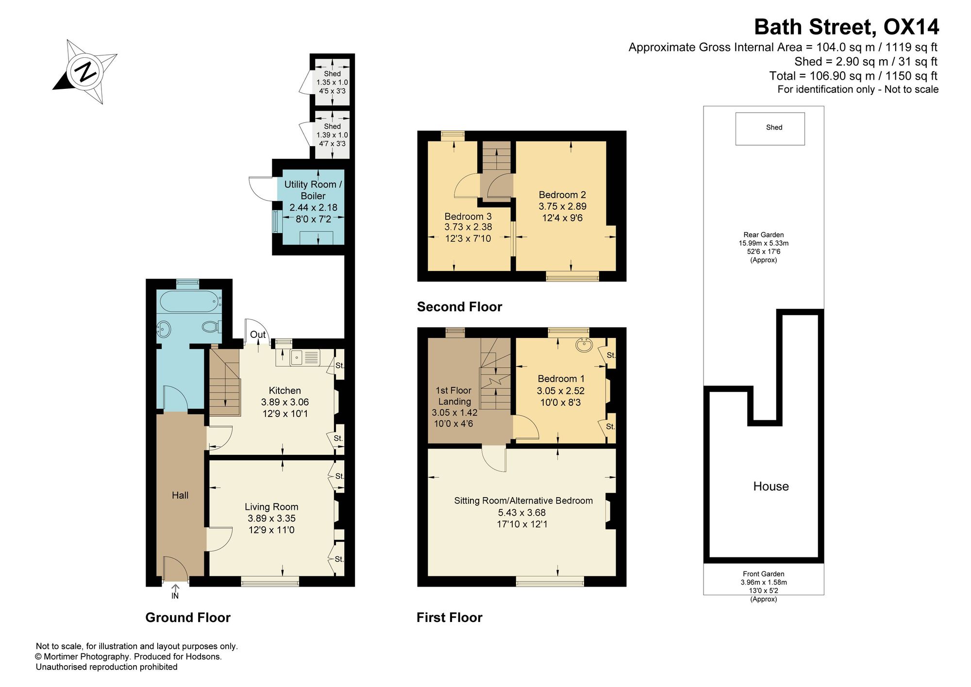 57 Bath Street, Abingdon floorplan