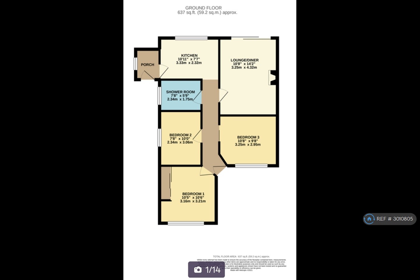 Stanton Road, Luton floorplan