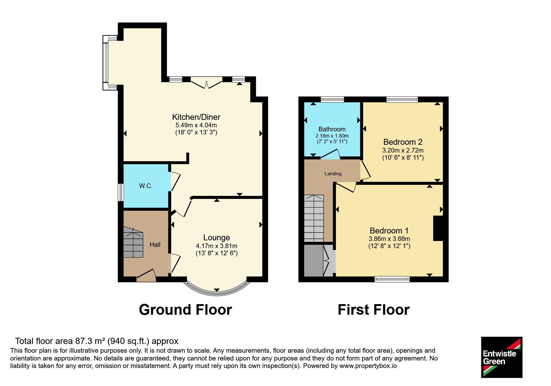 60, Maitland Avenue, Lancashire floorplan