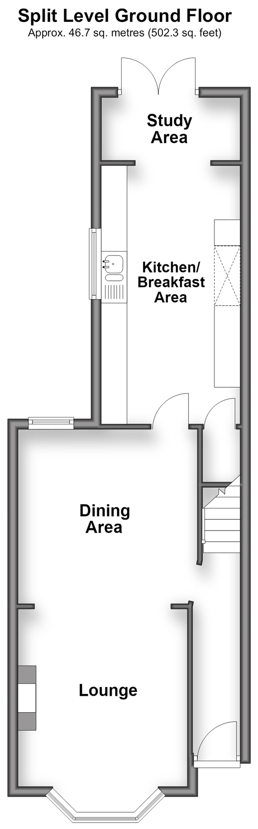 Monins Road, Dover floorplan