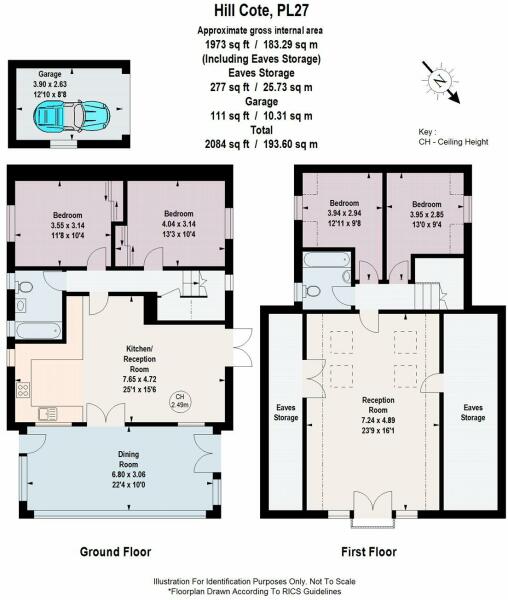 Hillcote, Atlantic Mews, New Polzeath floorplan