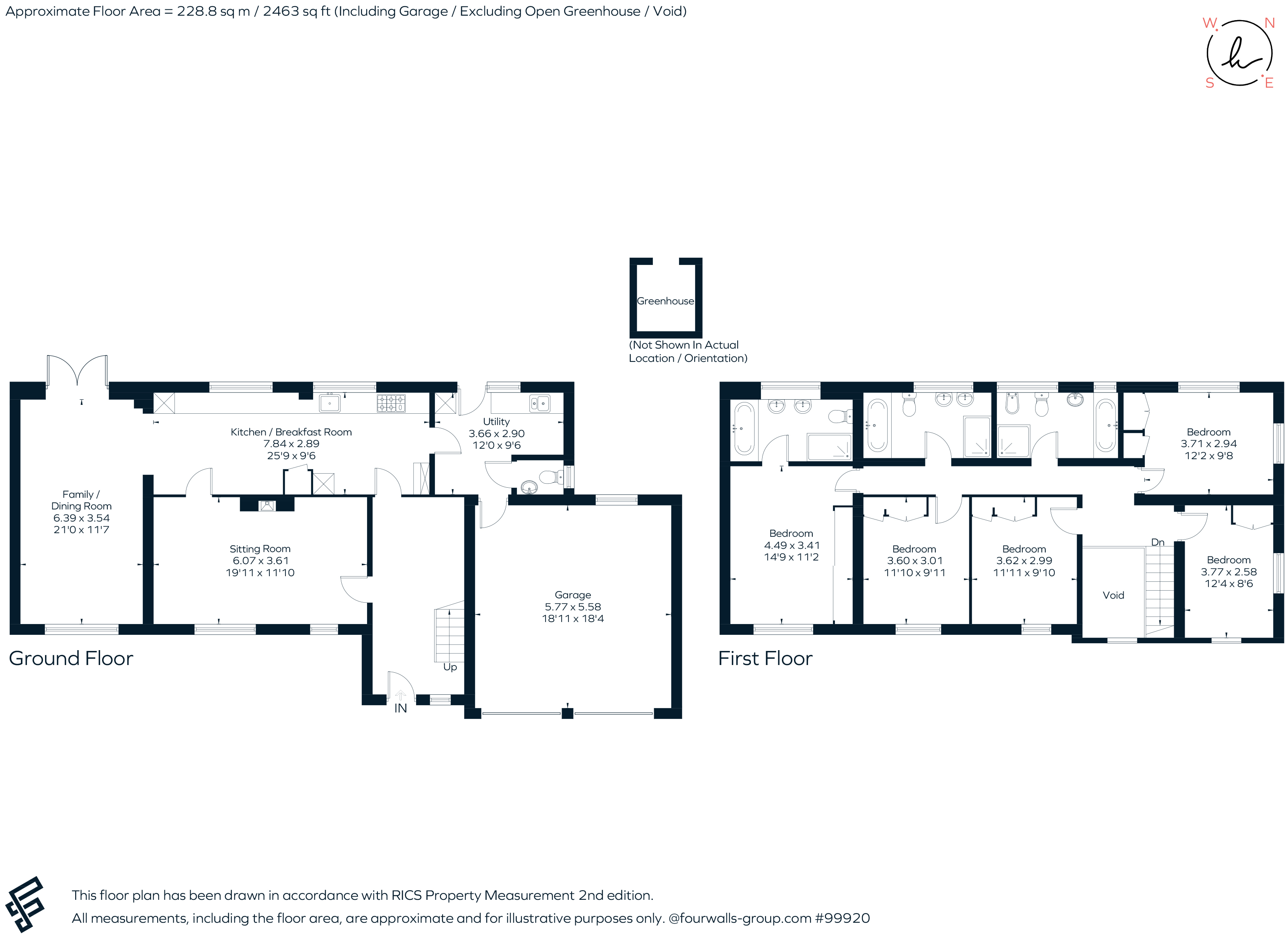 4, Ashlands, Salisbury floorplan