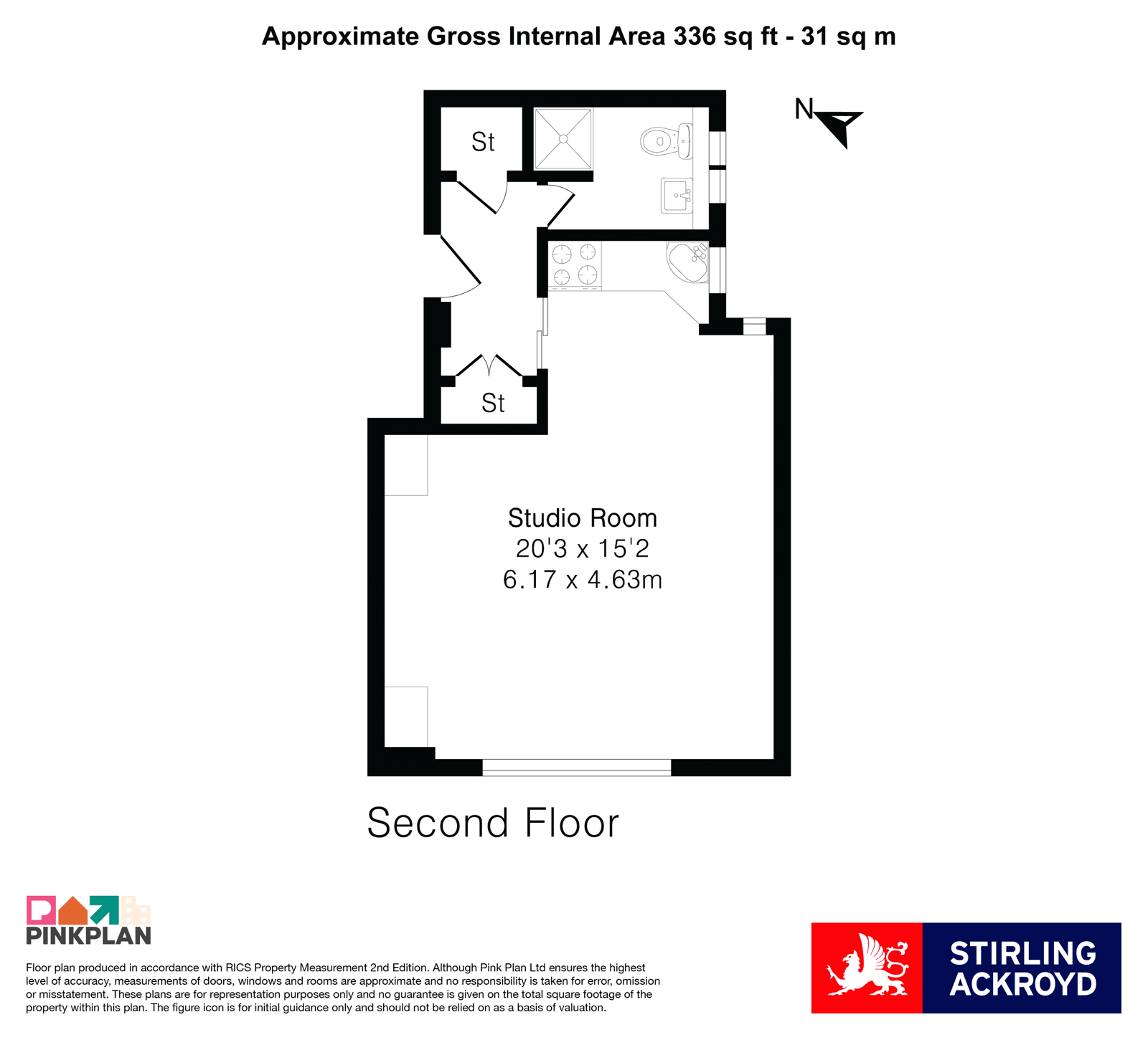 Flat 11, 4, Crane Court, London floorplan