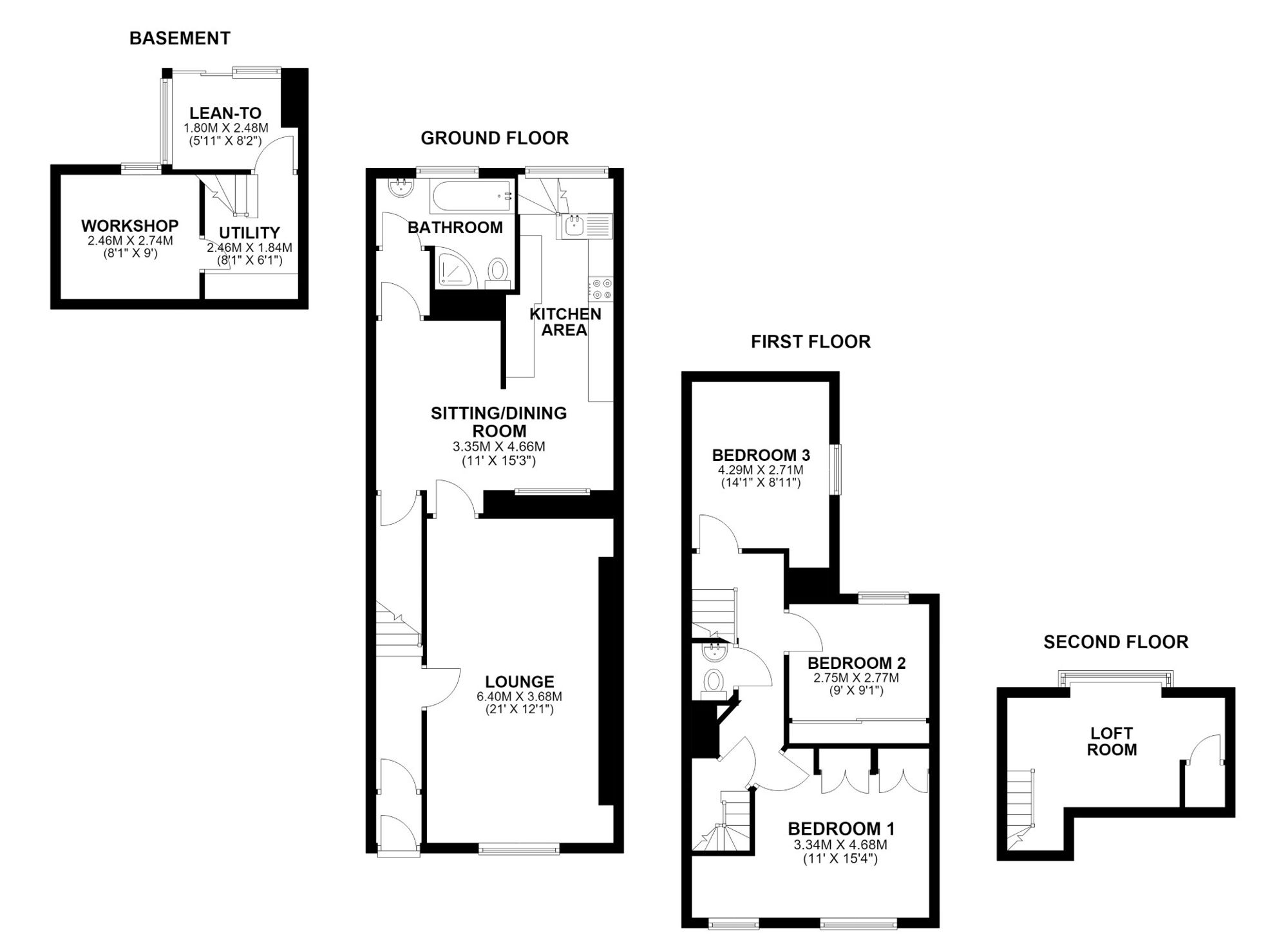 56 Alexandra Road, Bridgend floorplan