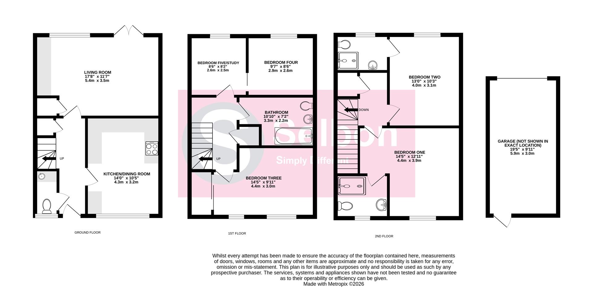 7, Inkerman Lane, Aldershot floorplan