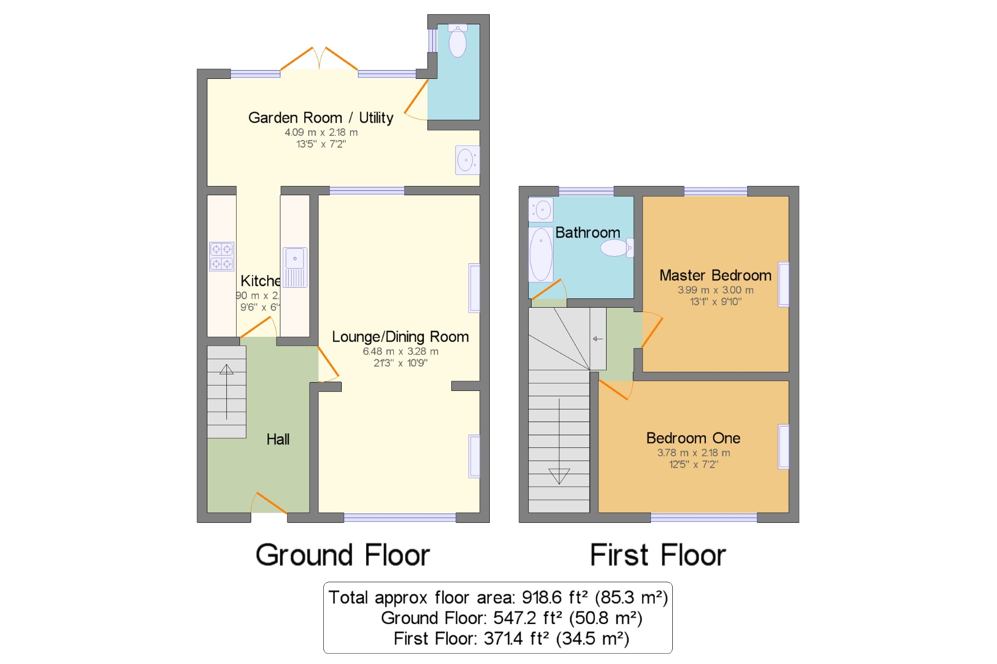 2 Bedrooms Terraced house for sale in Kingston Villas, Chiddingly Road, Horam, Heathfield TN21