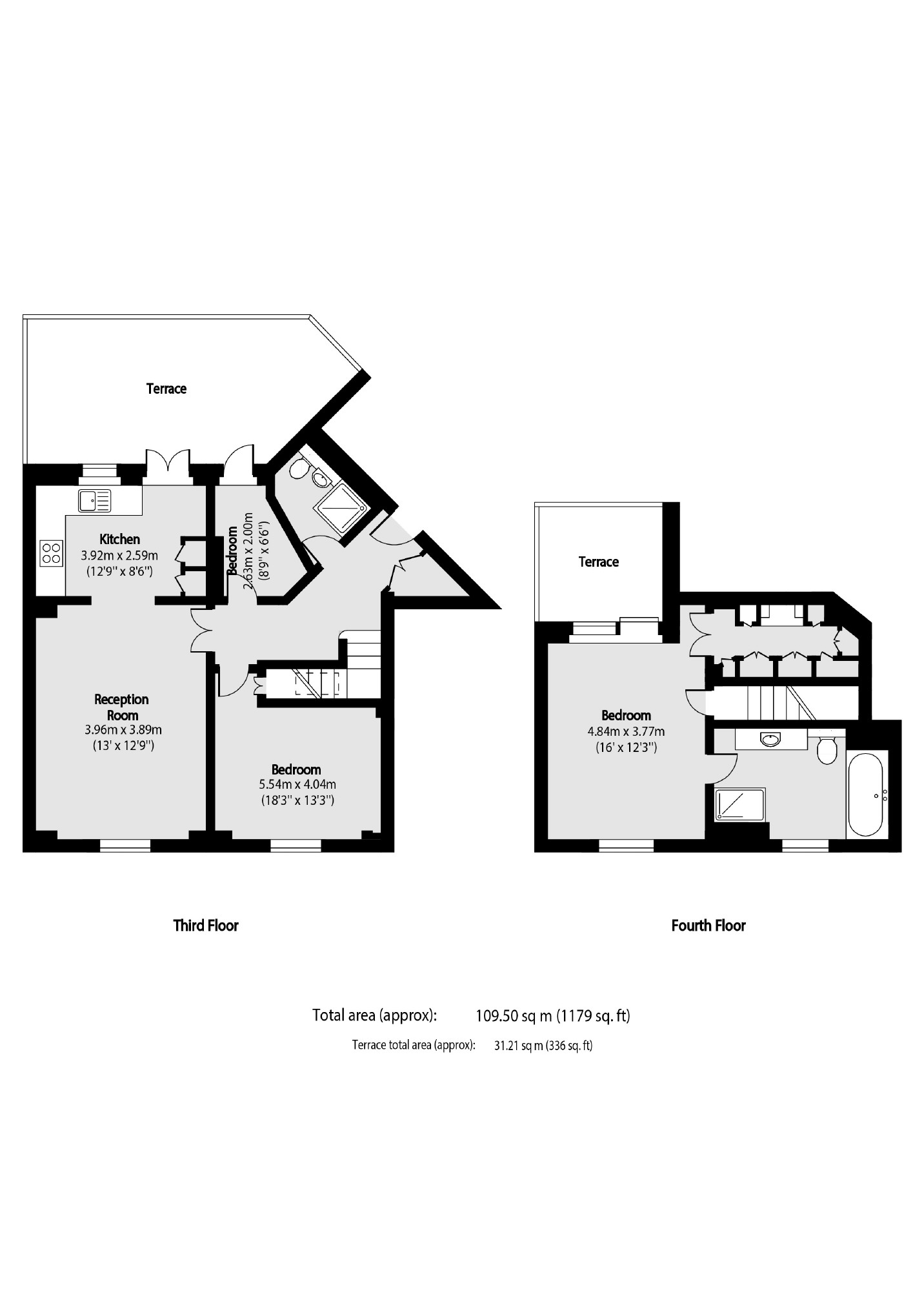 51, Carlyle Court, London floorplan